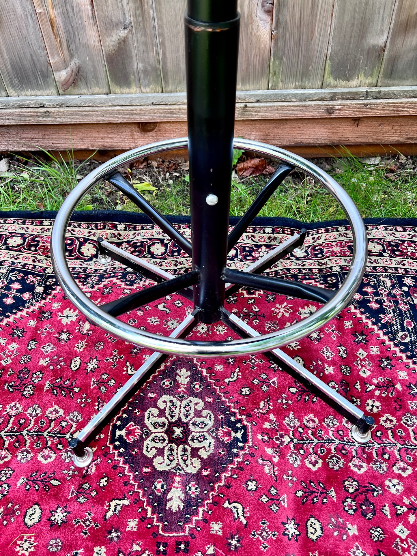 The Carl & Nina Rattan Stools