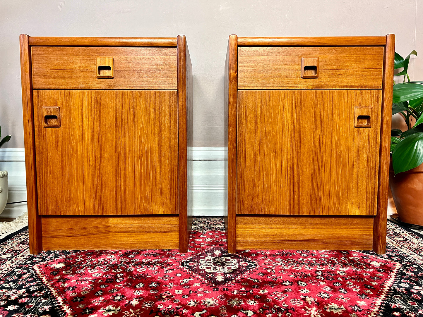 The Rasmus Teak Nightstands