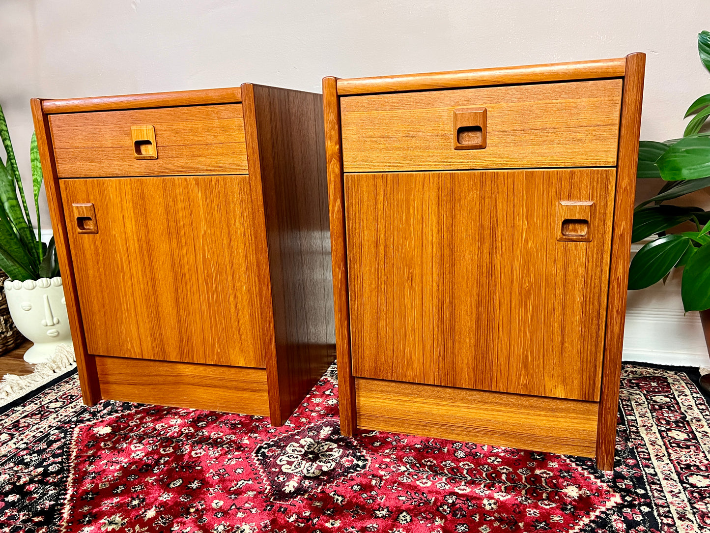 The Rasmus Teak Nightstands
