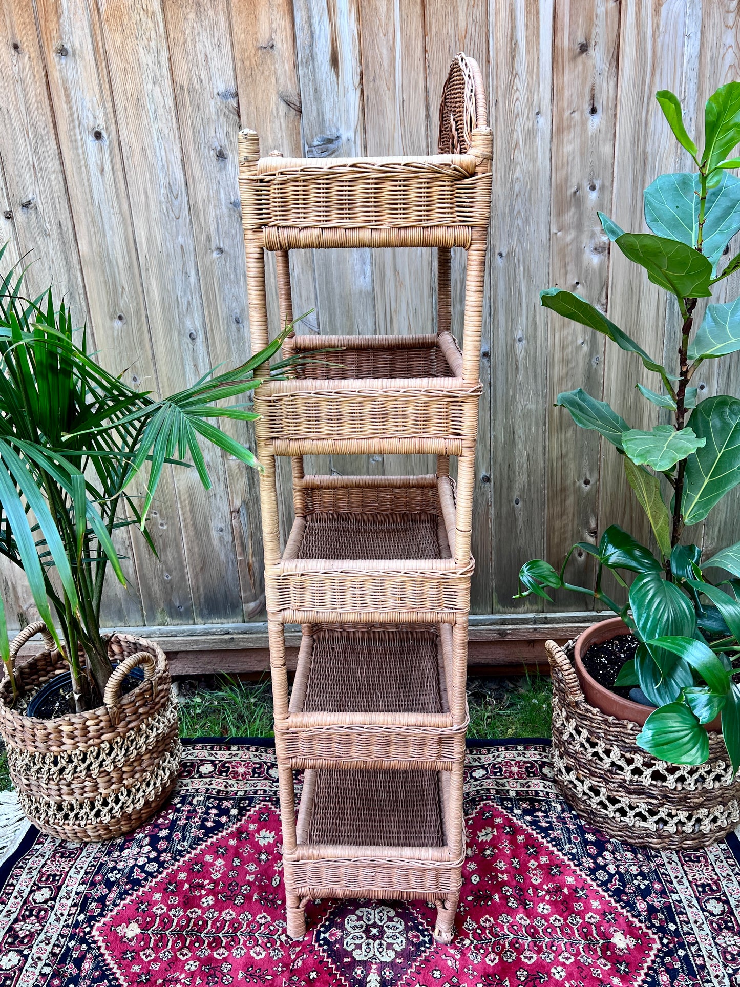 The Calypso Wicker Shelf