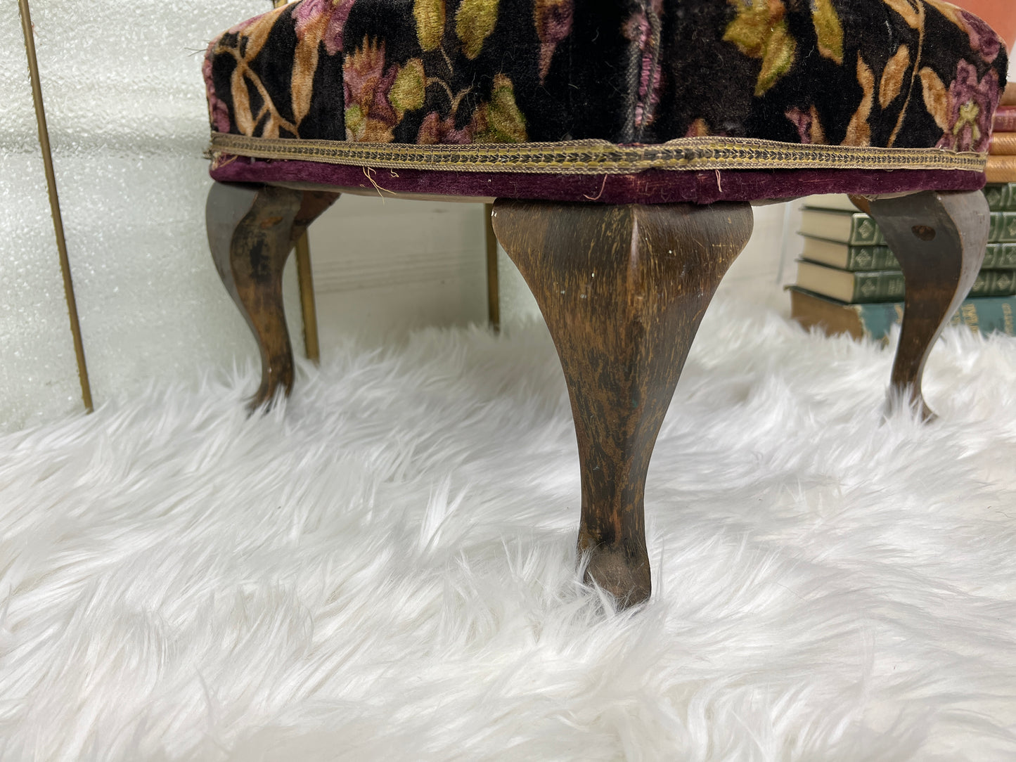 The Dark Garden Footstool