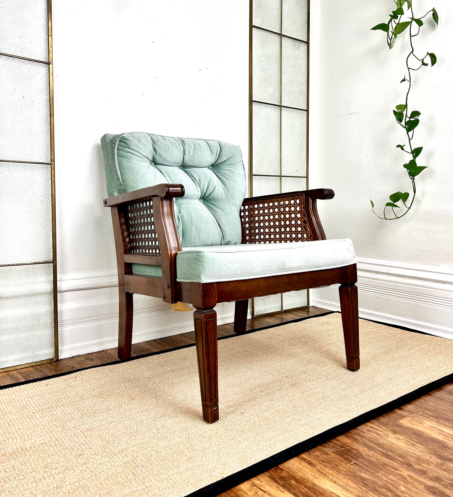 The Aqua Mint Armchair