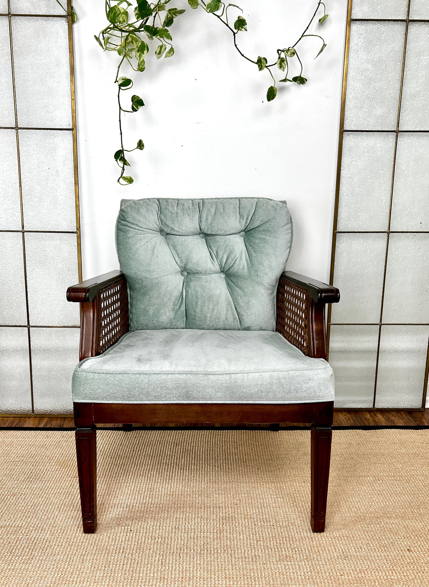 The Aqua Mint Armchair