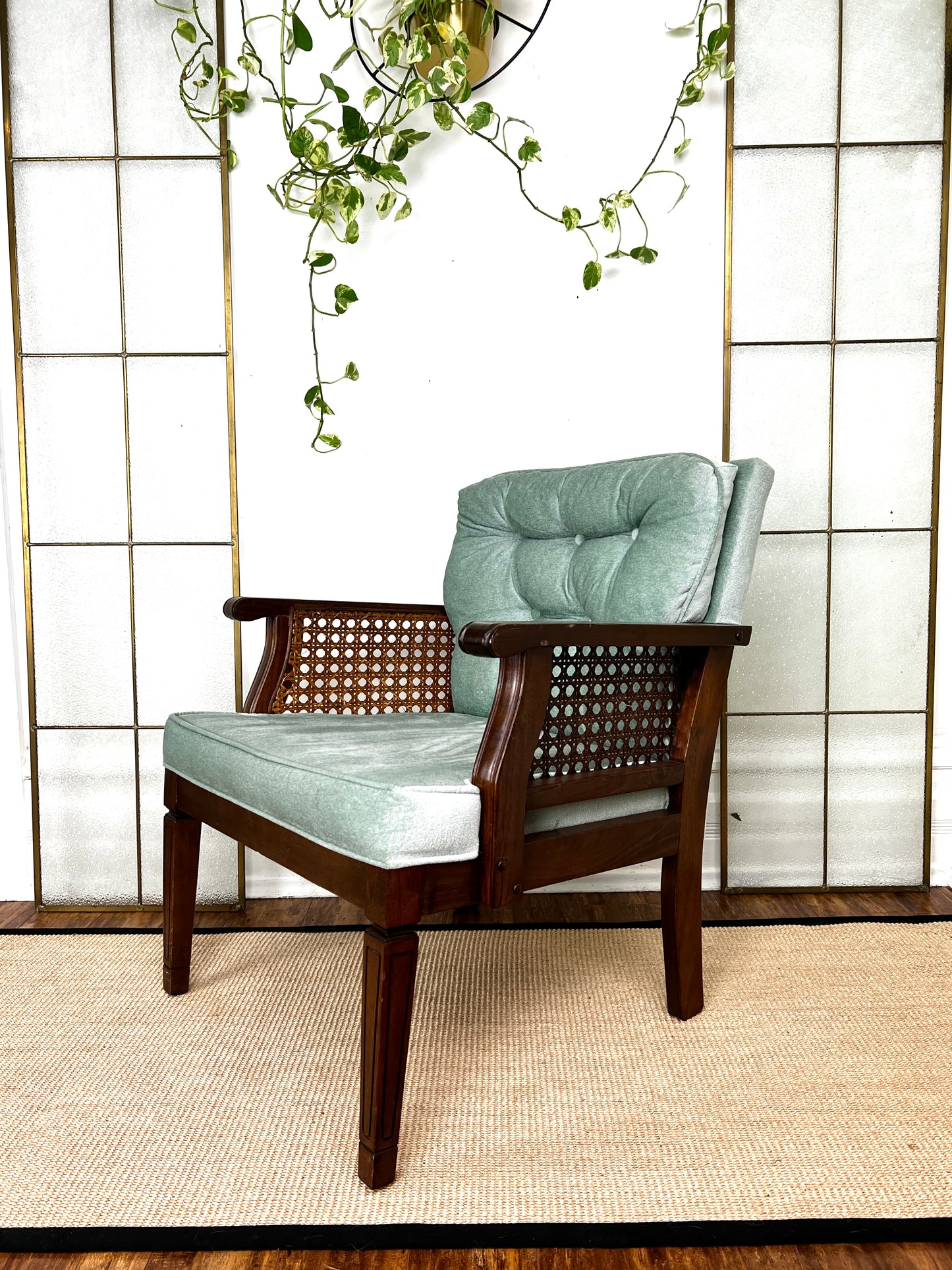 The Aqua Mint Armchair