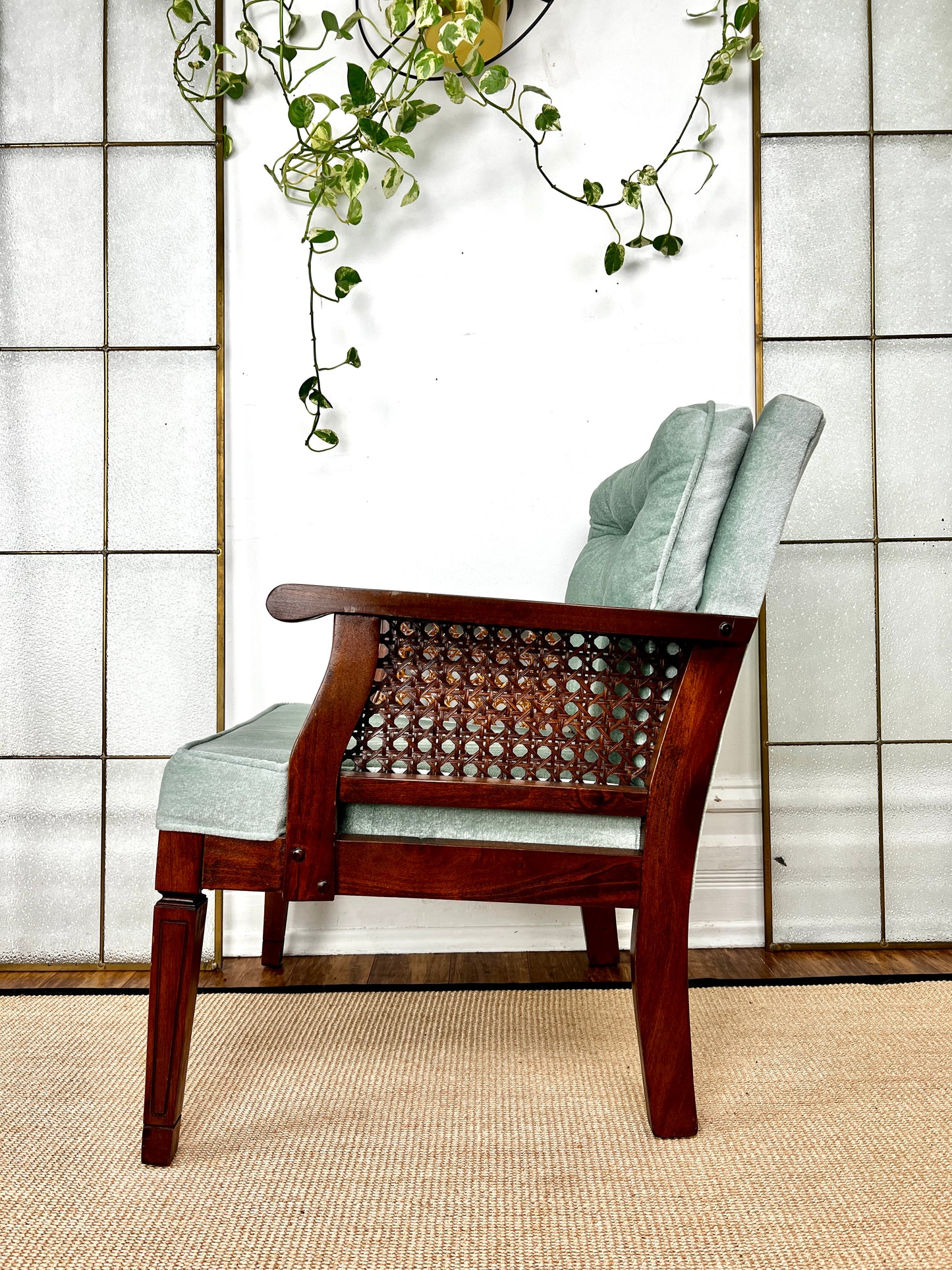 The Aqua Mint Armchair