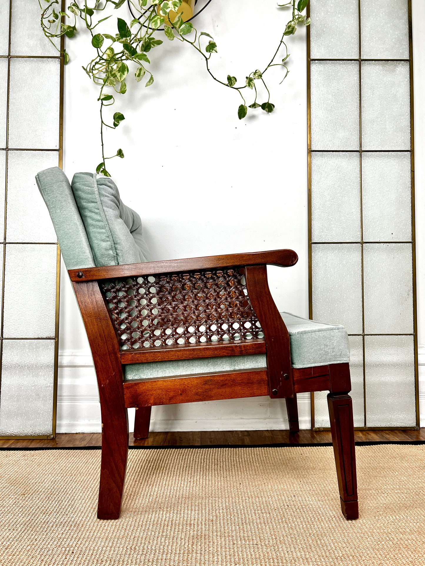 The Aqua Mint Armchair