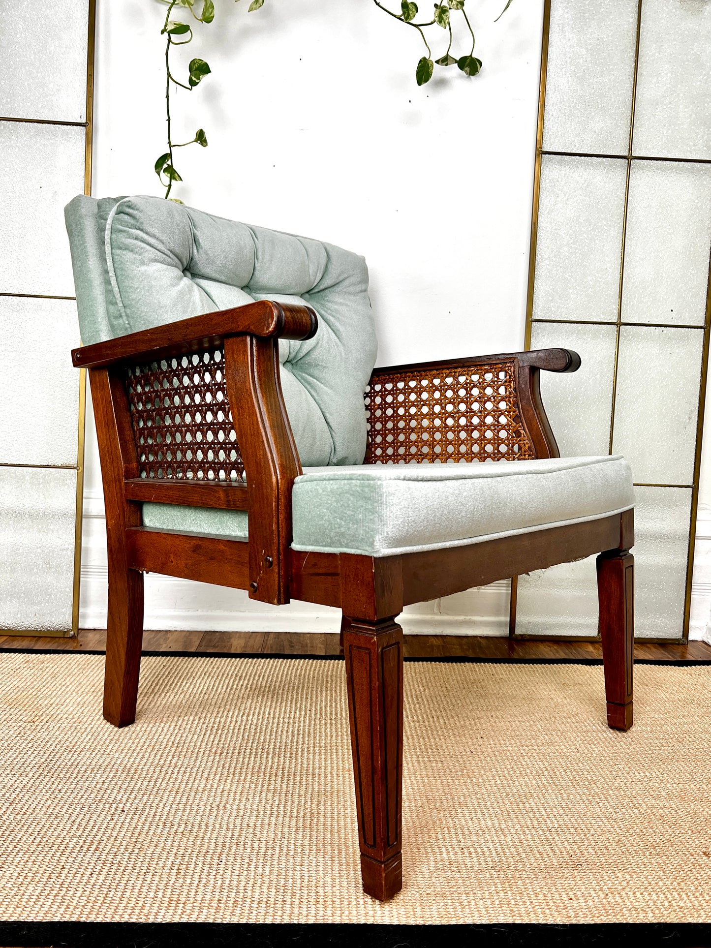 The Aqua Mint Armchair