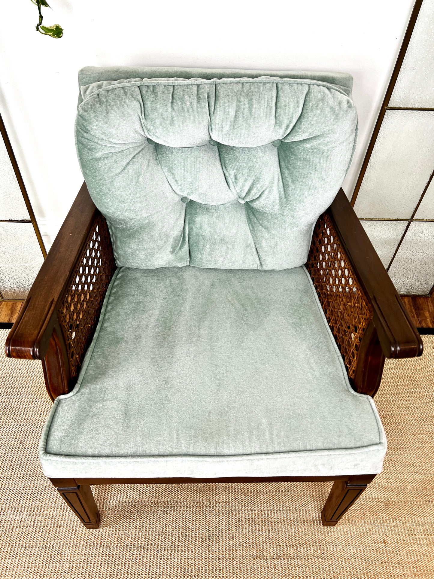 The Aqua Mint Armchair