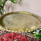 Vintage Brass Table Tray