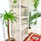 The Boho White Wicker Shelf
