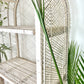 The Boho White Wicker Shelf