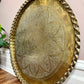 Vintage Brass Table Tray