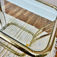 The Beverly Brass Side Tables