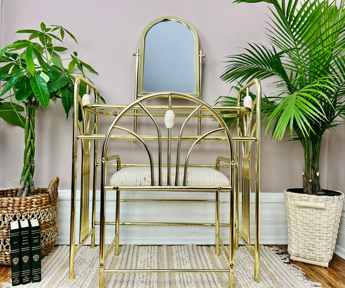 The Brass Rose Vanity