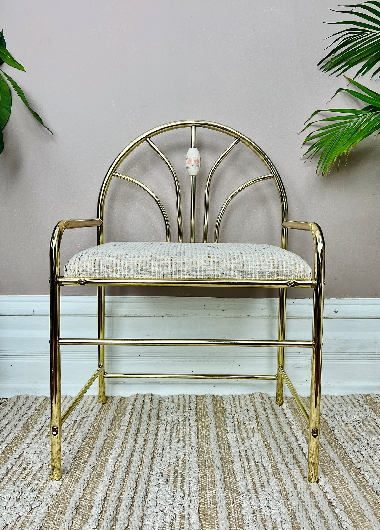 The Brass Rose Vanity