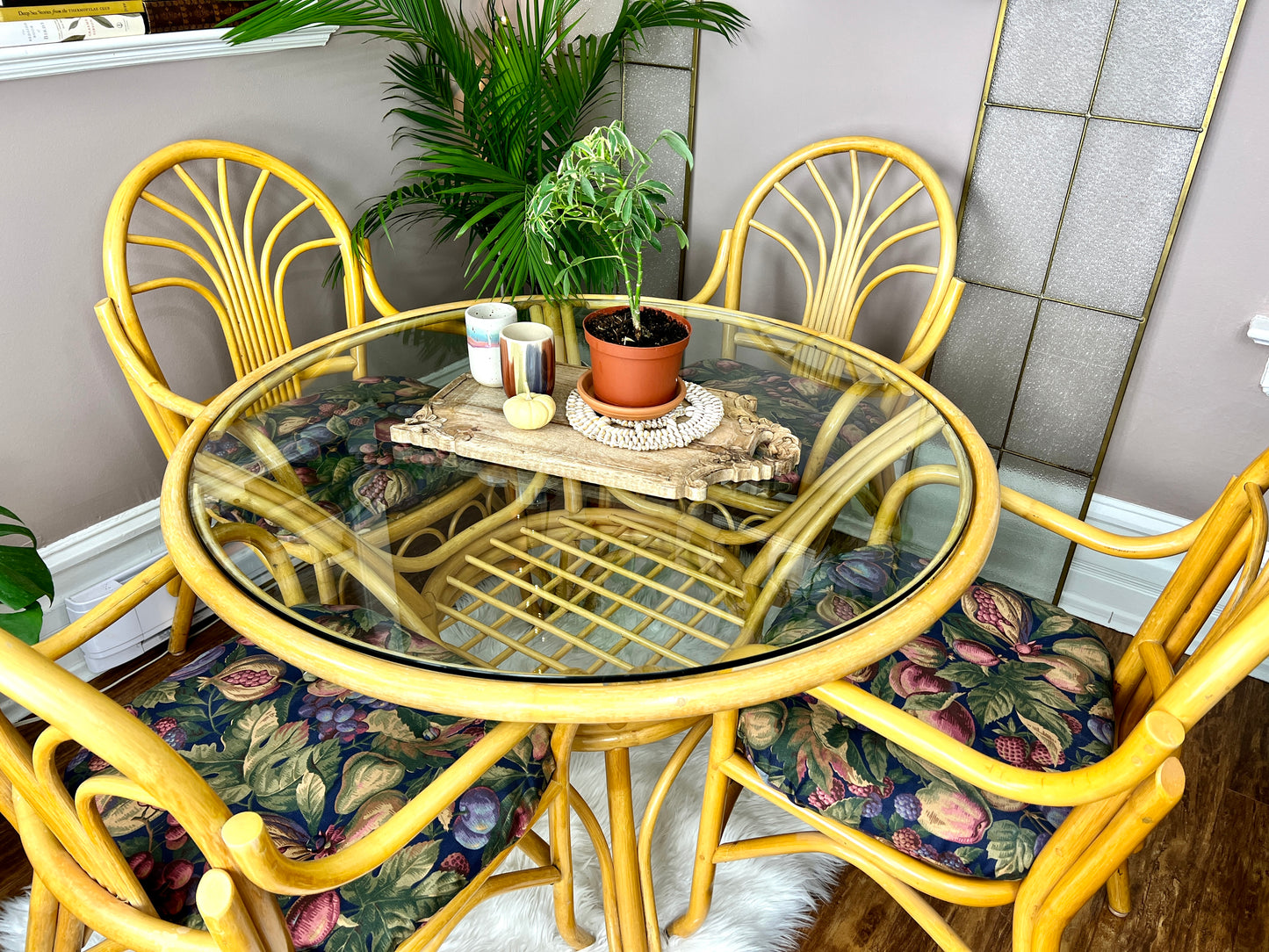 The Orchard Rattan Dining Set