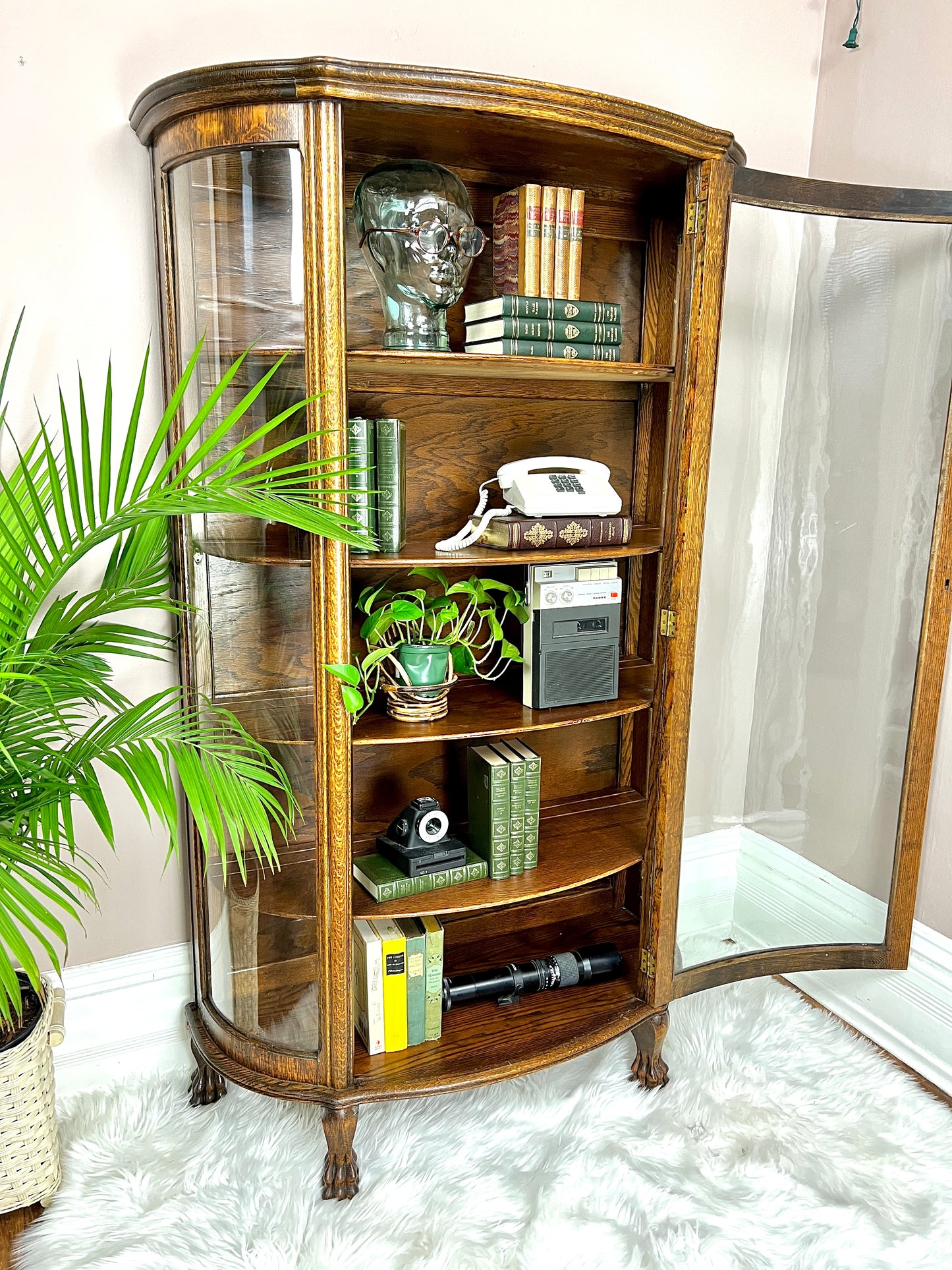 The Eagle Claw China Cabinet