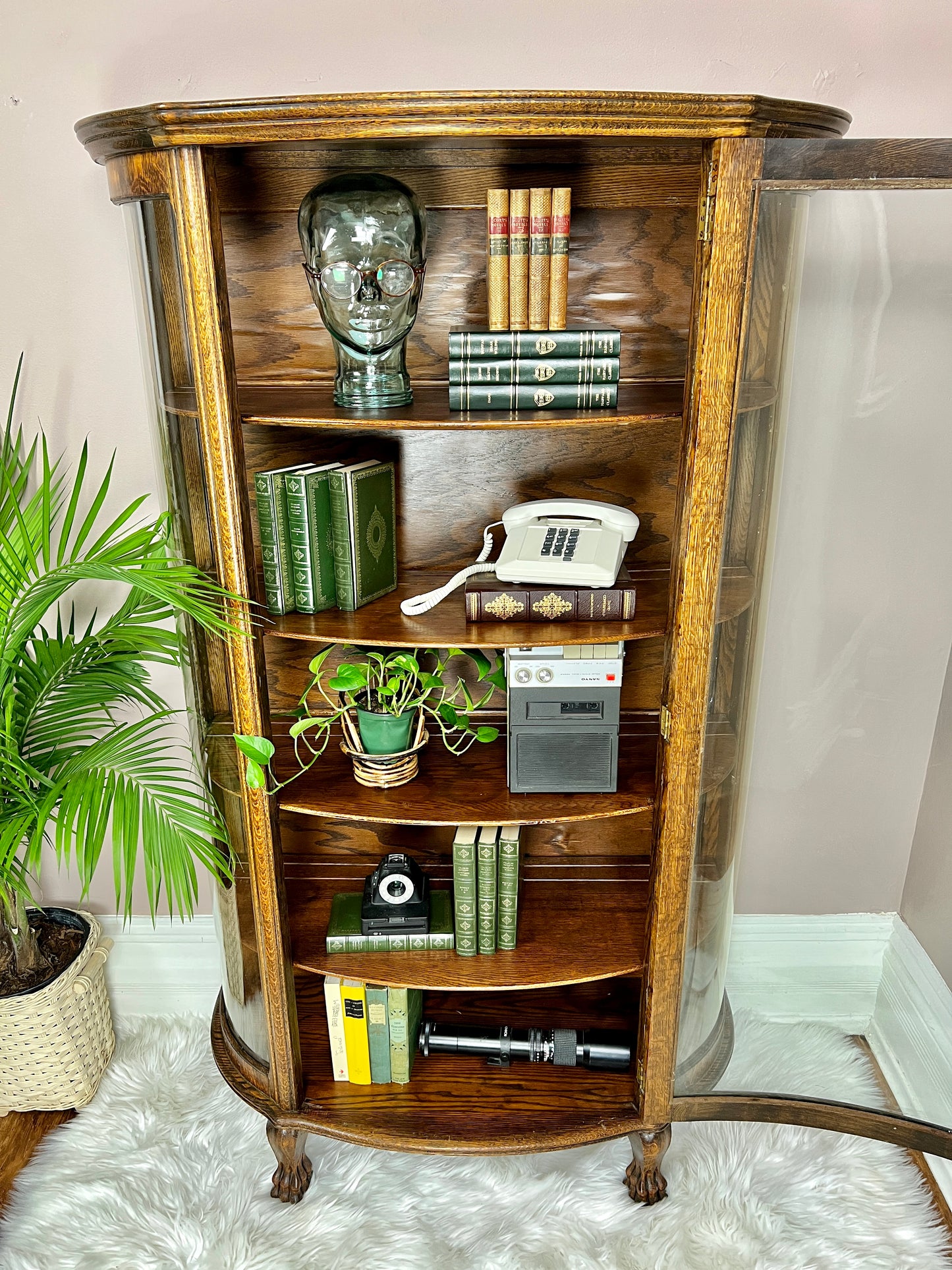 The Eagle Claw China Cabinet