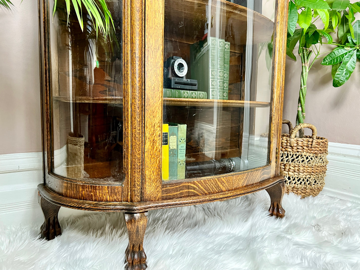 The Eagle Claw China Cabinet