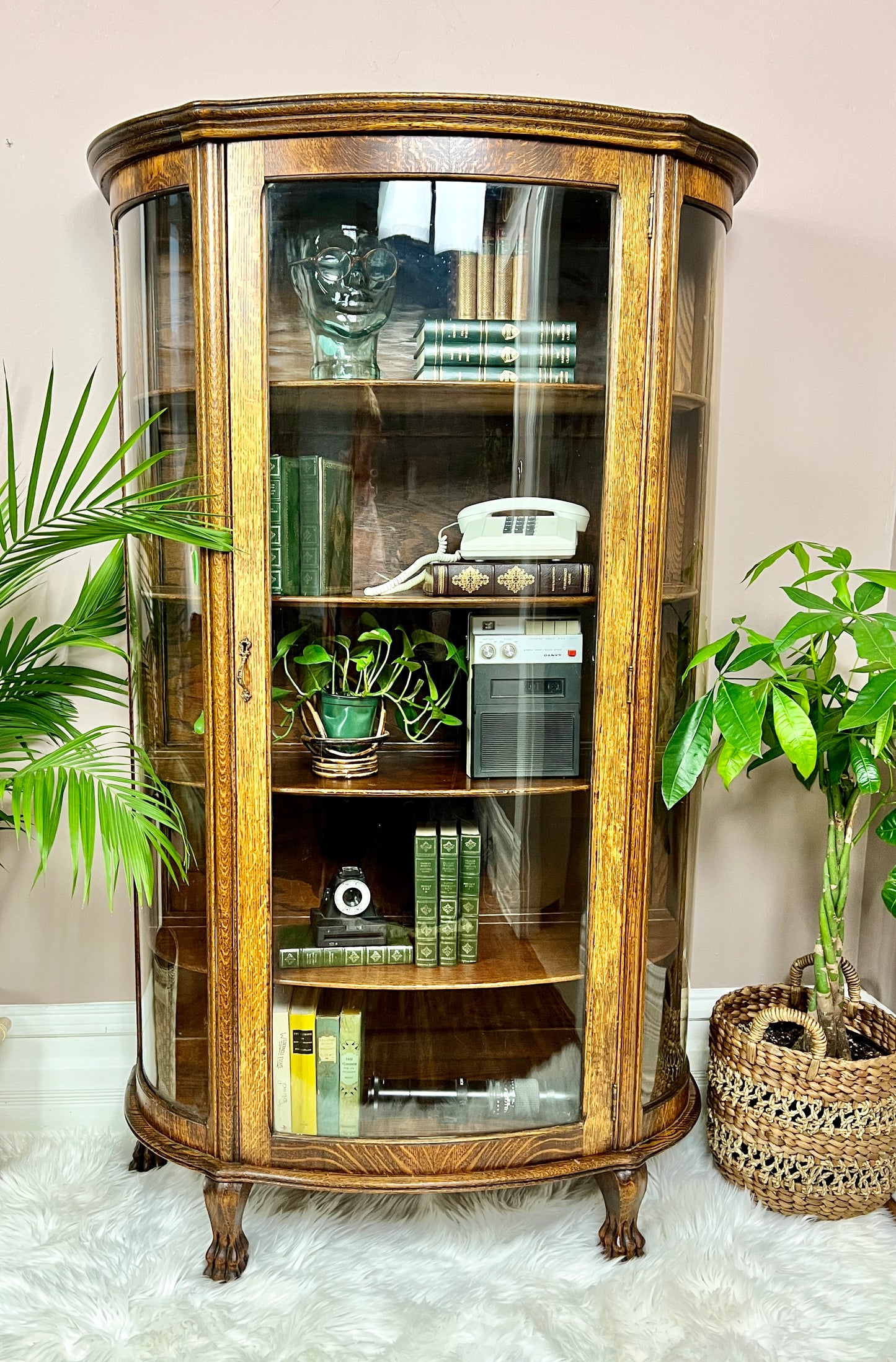 The Eagle Claw China Cabinet