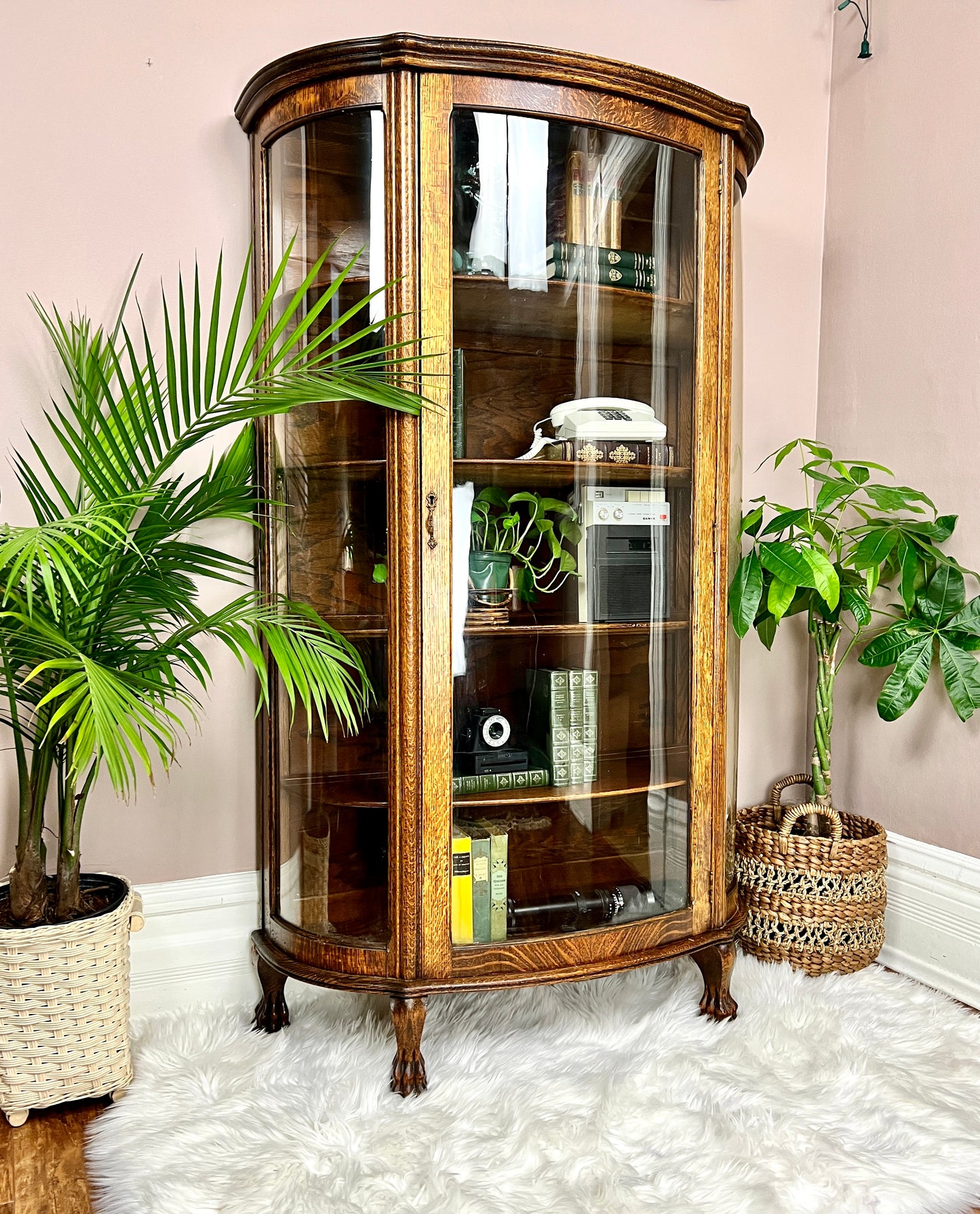The Eagle Claw China Cabinet