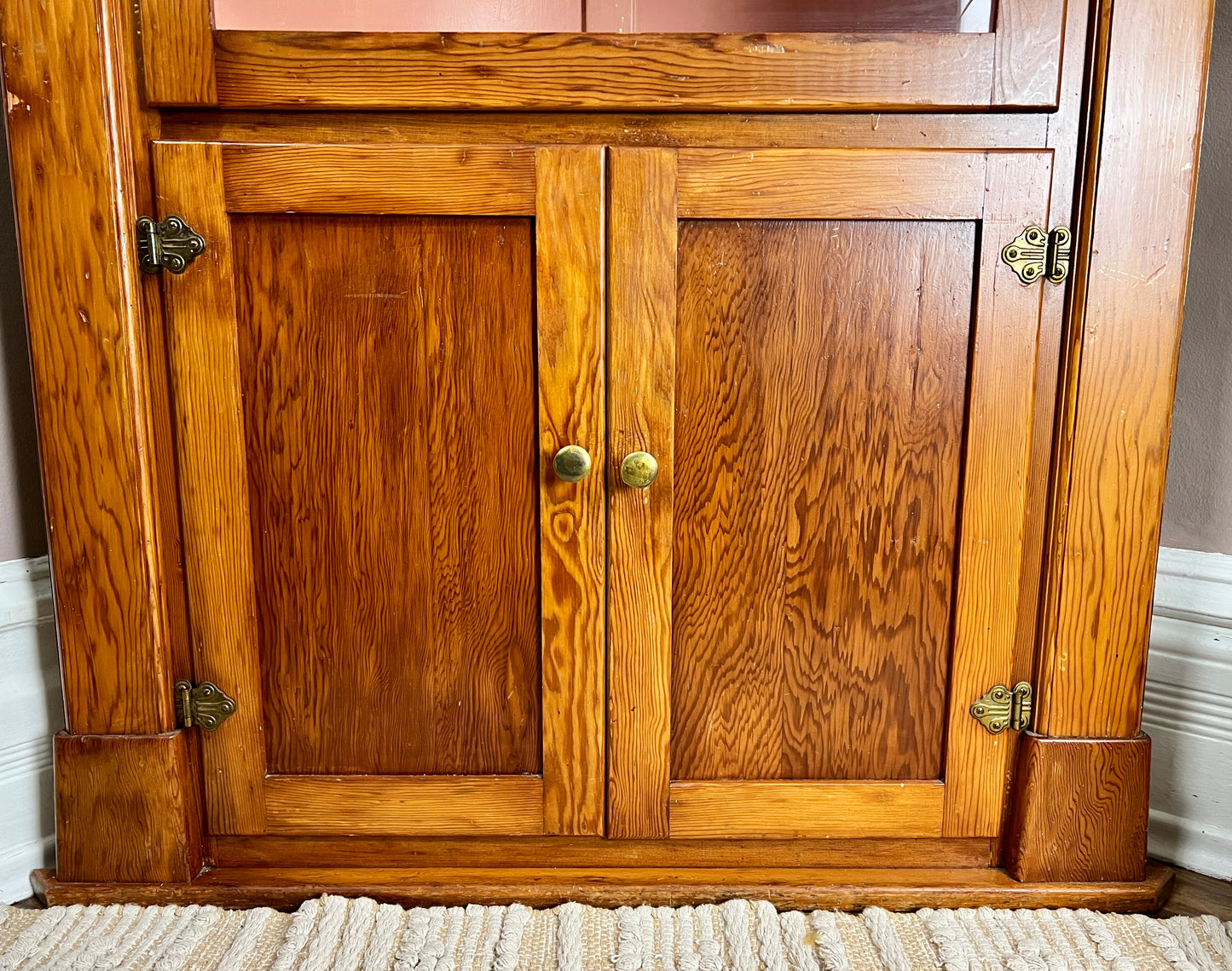 The Pink Clamshell Corner Cabinet