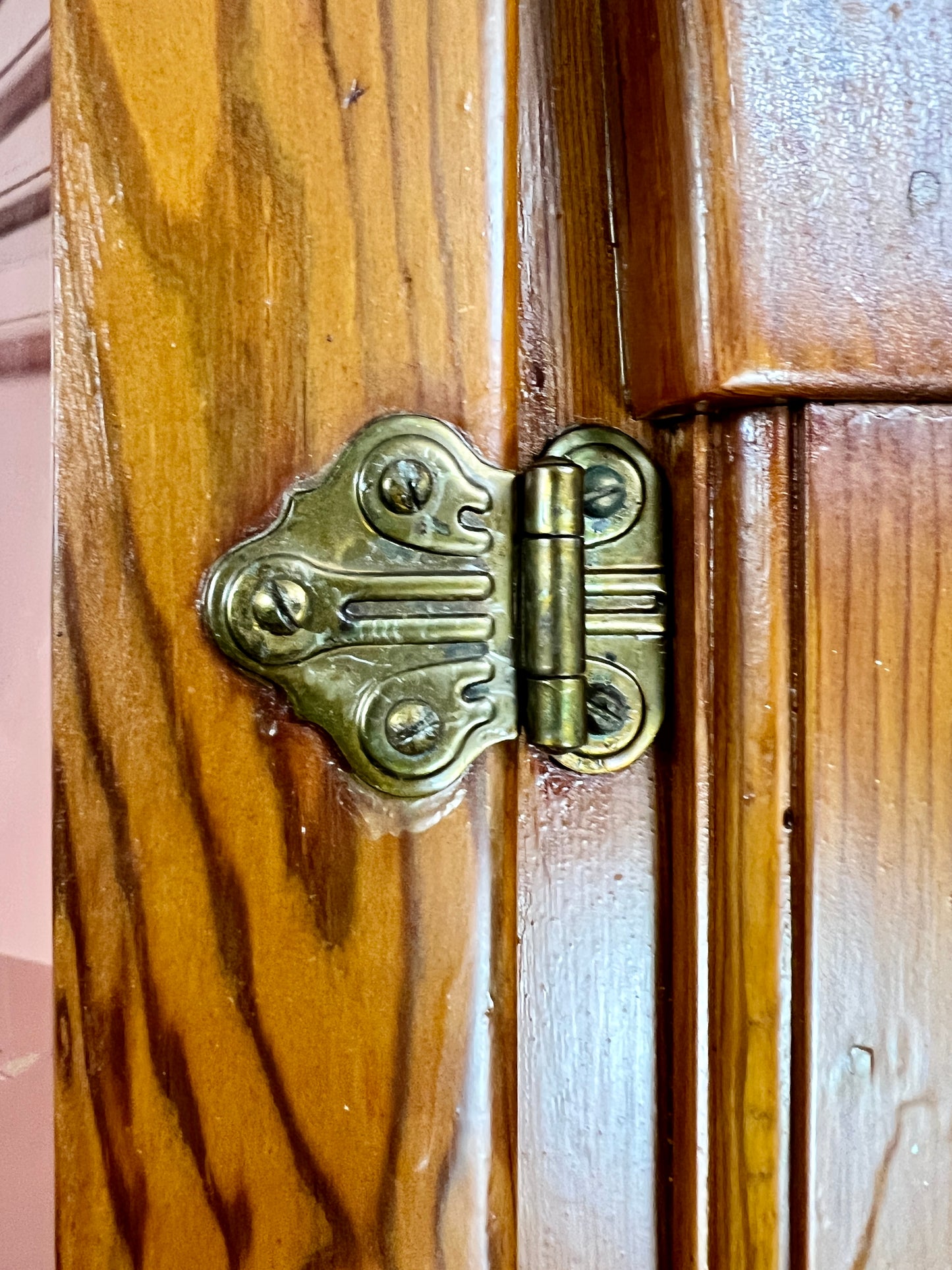 The Pink Clamshell Corner Cabinet