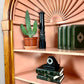The Pink Clamshell Corner Cabinet
