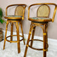 The Rattan Garden Stools