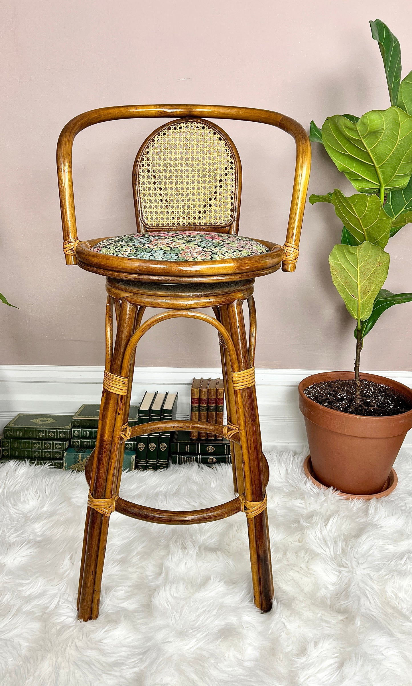 The Rattan Garden Stools