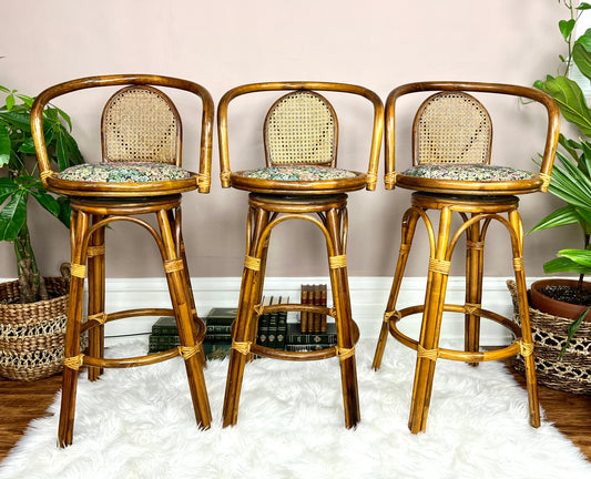 The Rattan Garden Stools