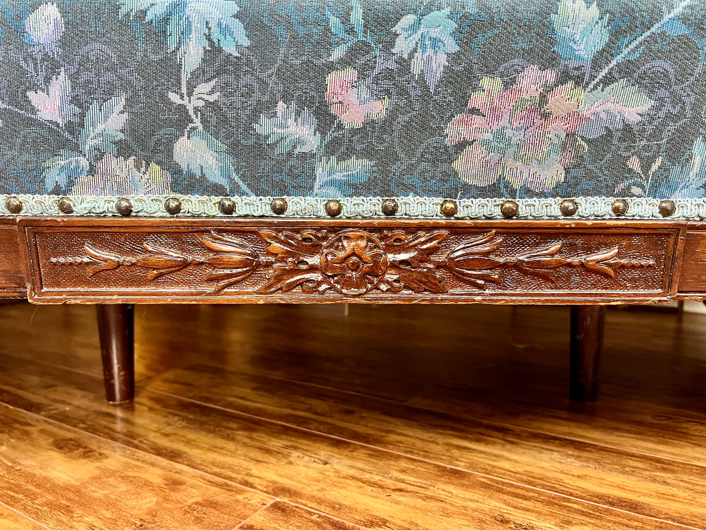 The Kashmir Blue Sofa