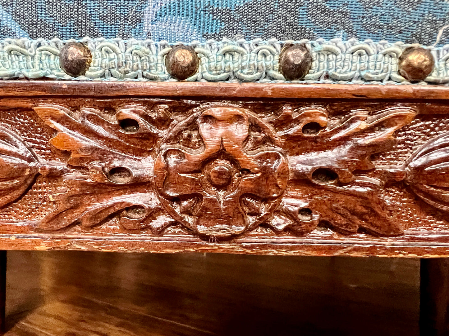 The Kashmir Blue Sofa