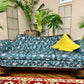 The Kashmir Blue Sofa