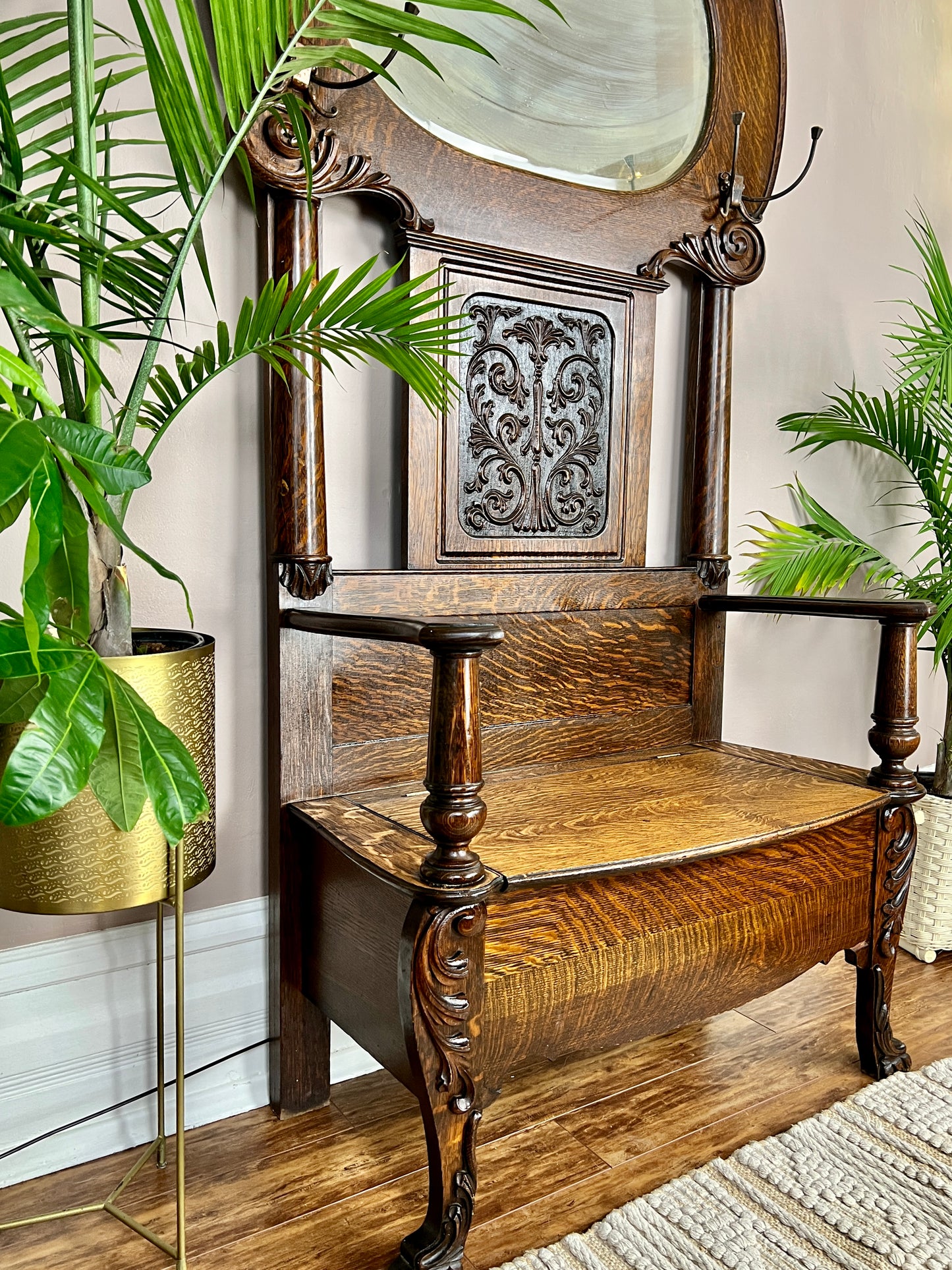 The Orion Hall Tree & Bench