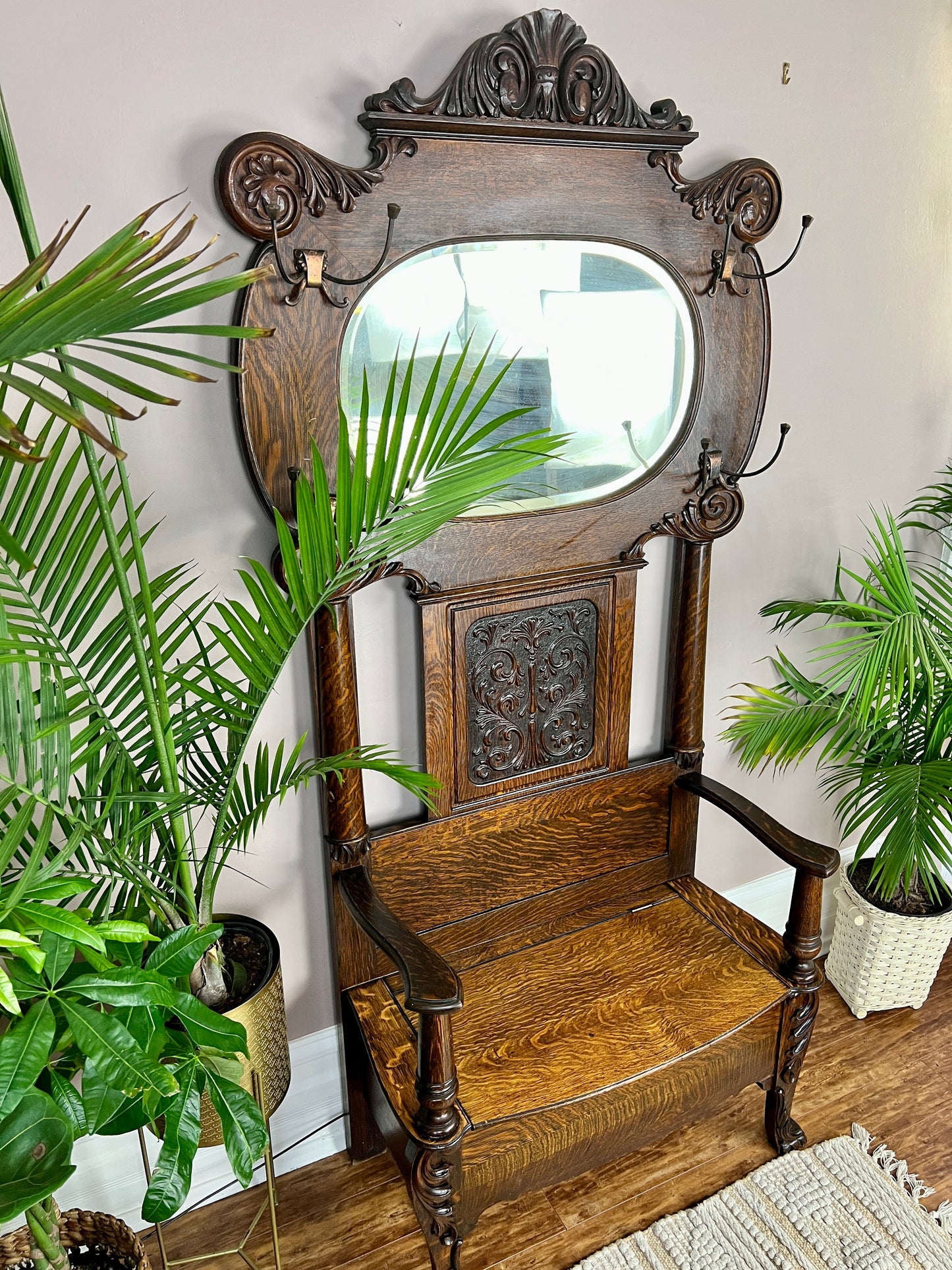 The Orion Hall Tree & Bench