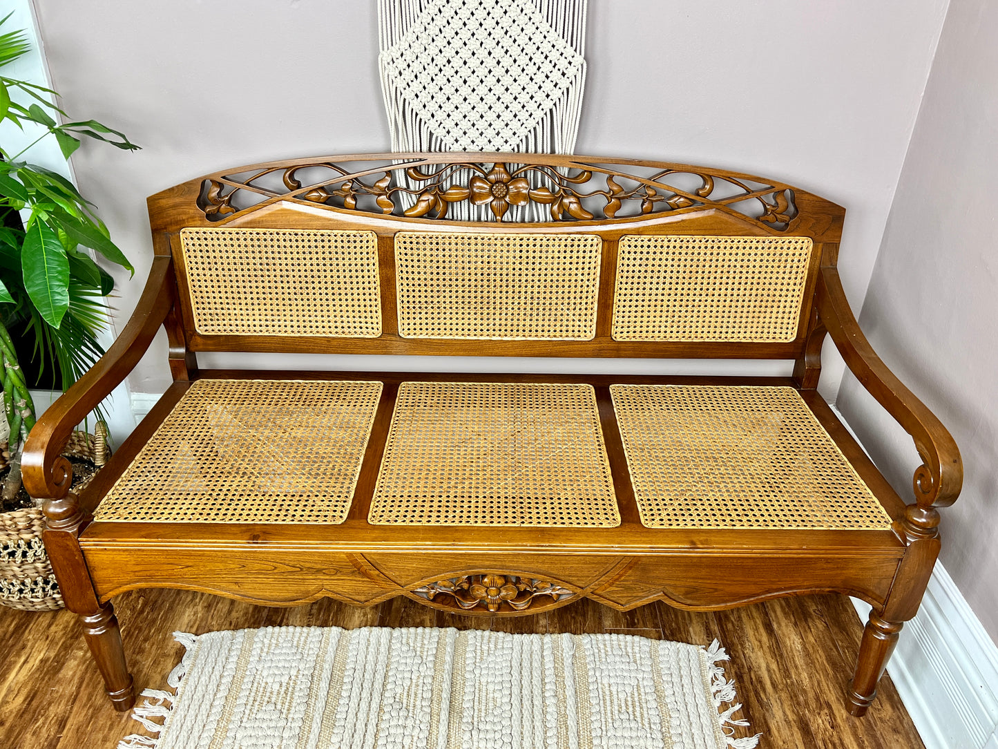 The Castelli Cane Bench