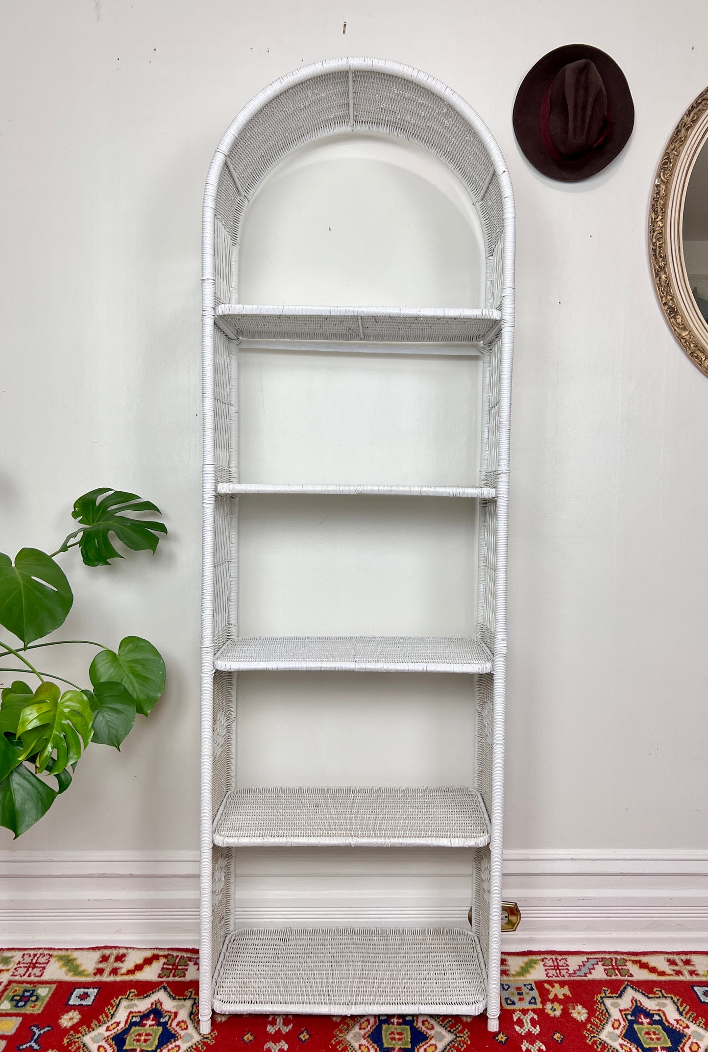 The Milka Wicker Shelf