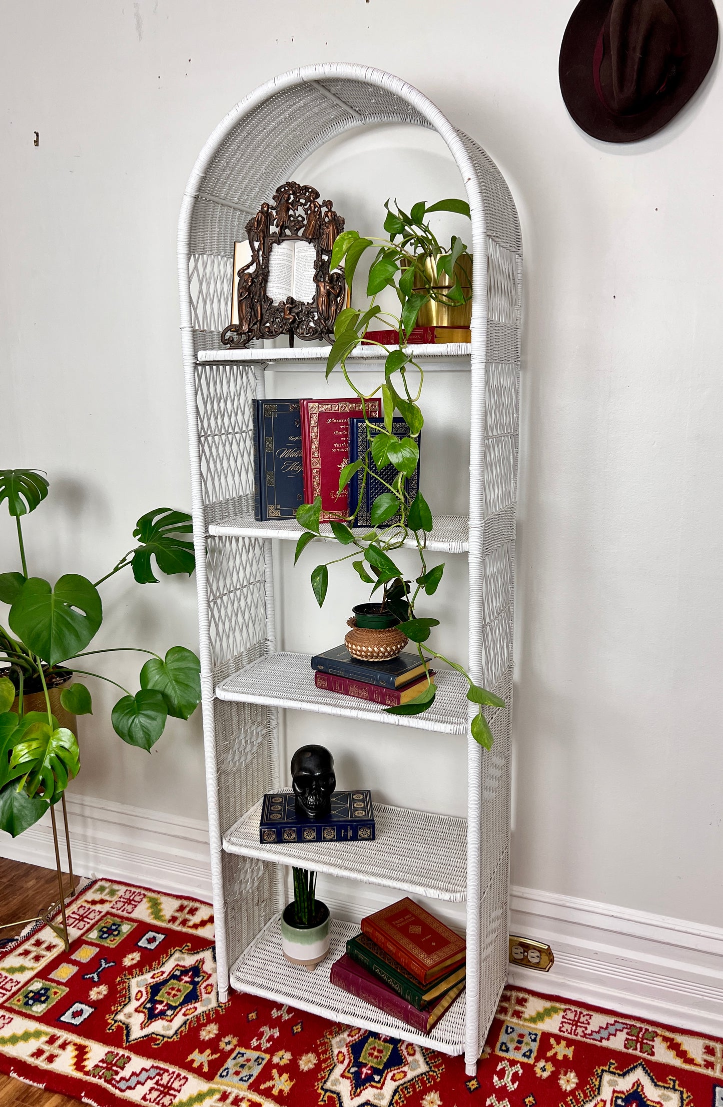 The Milka Wicker Shelf