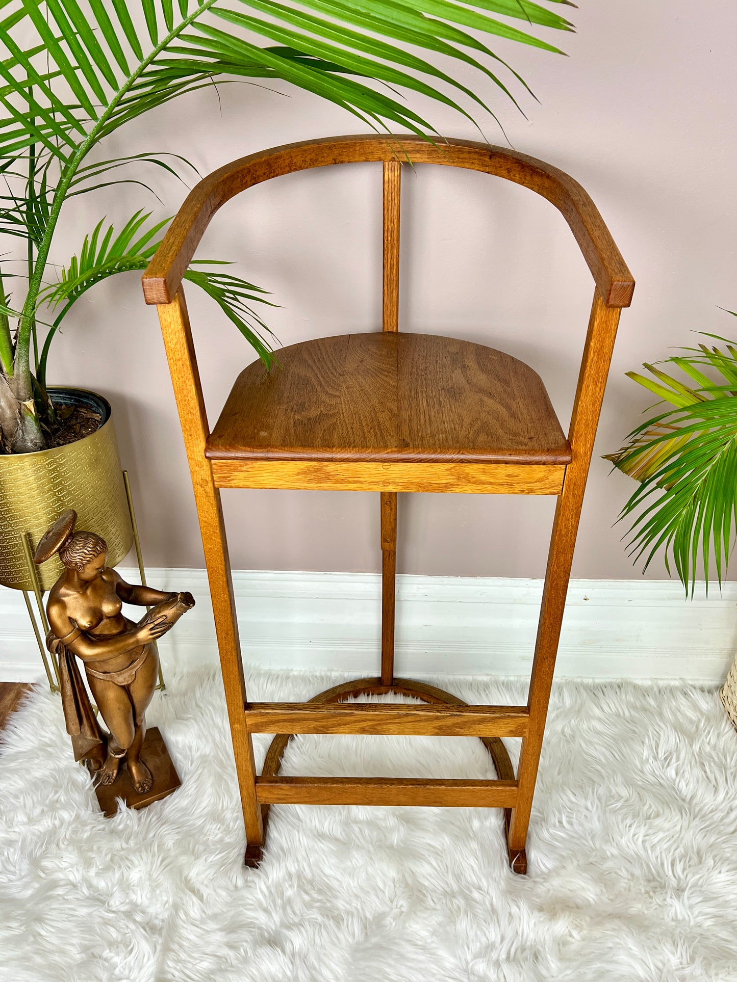 The Baylor Bentwood Stool