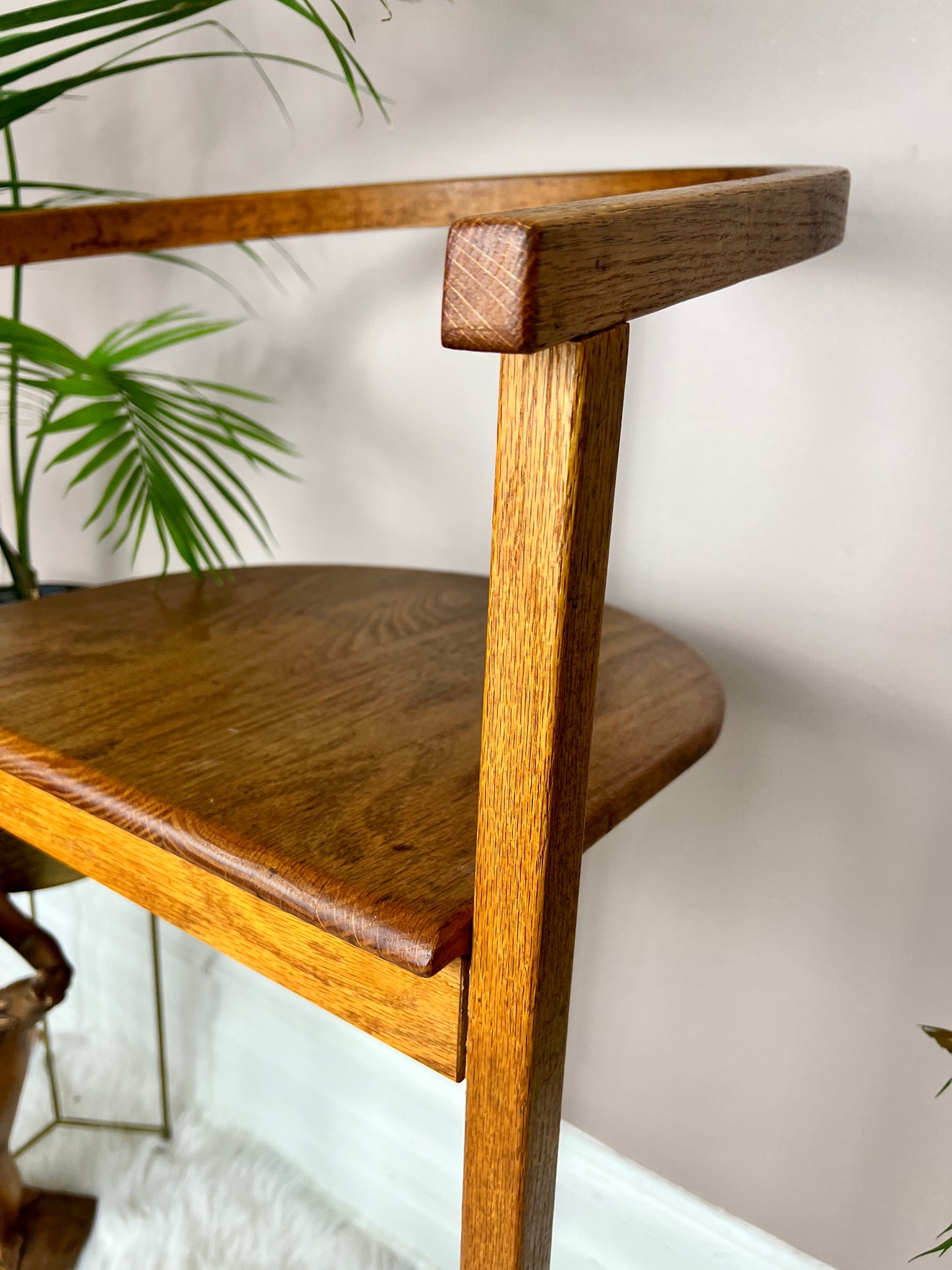 The Baylor Bentwood Stool