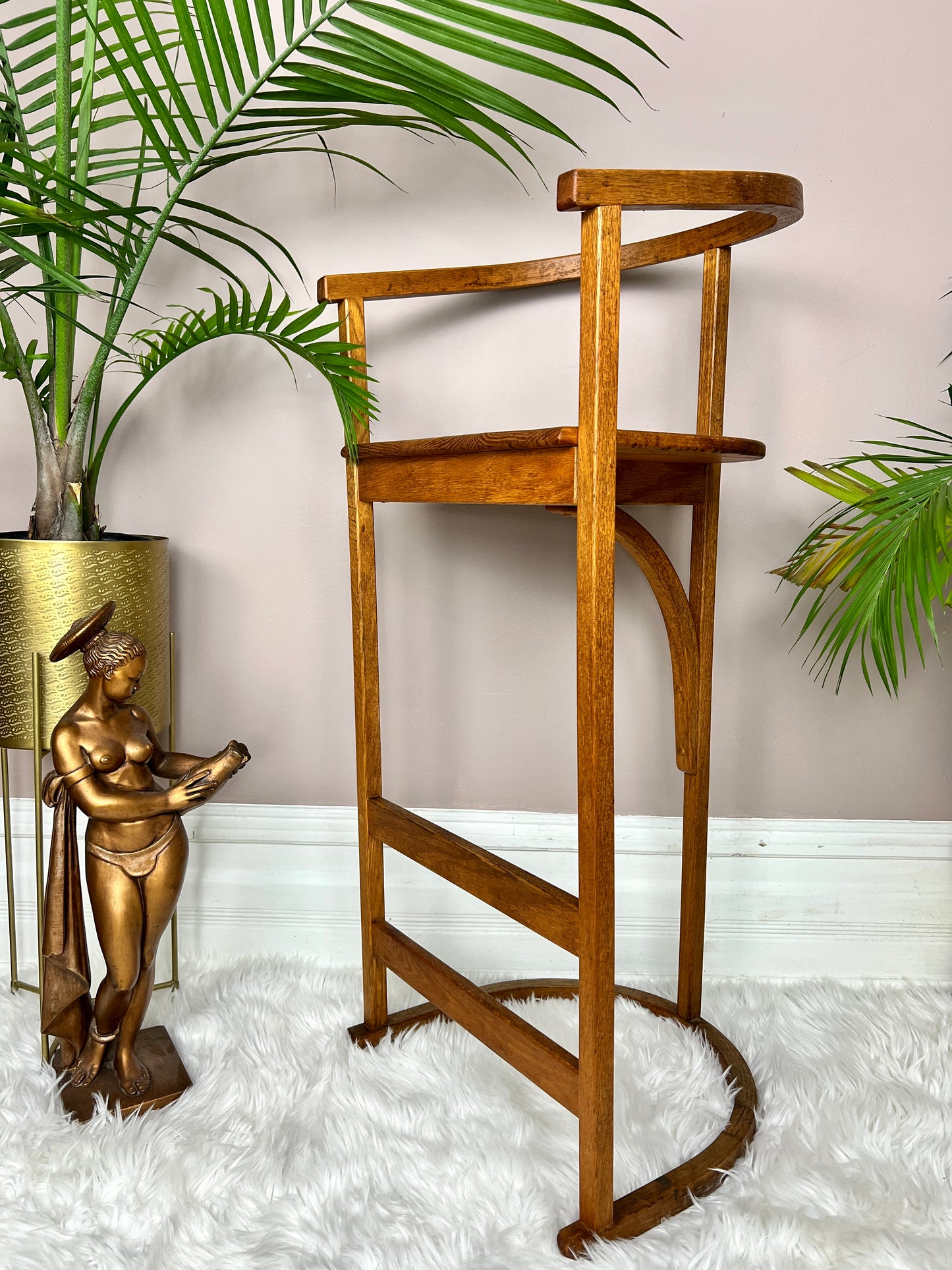 The Baylor Bentwood Stool