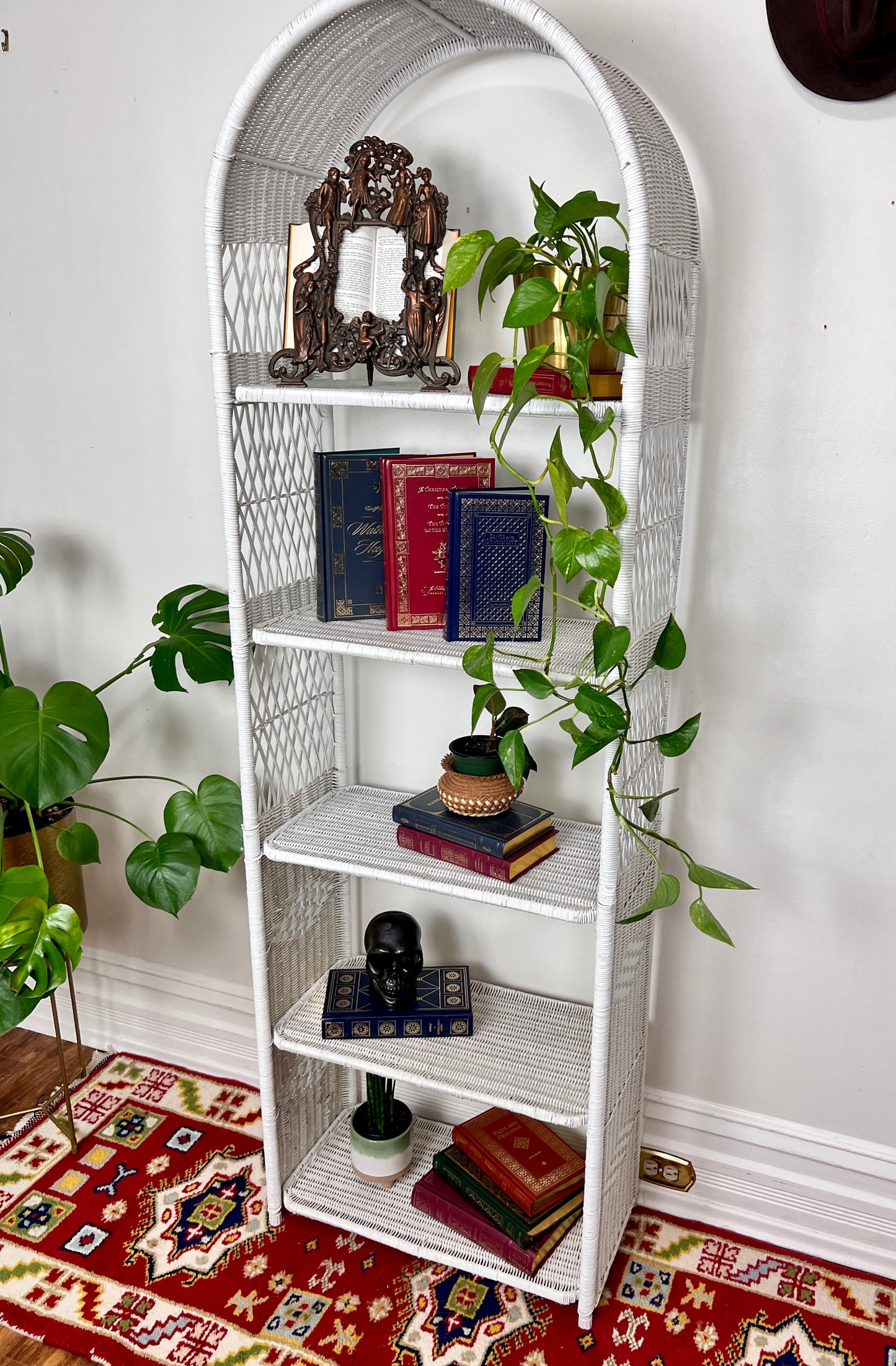 The Milka Wicker Shelf