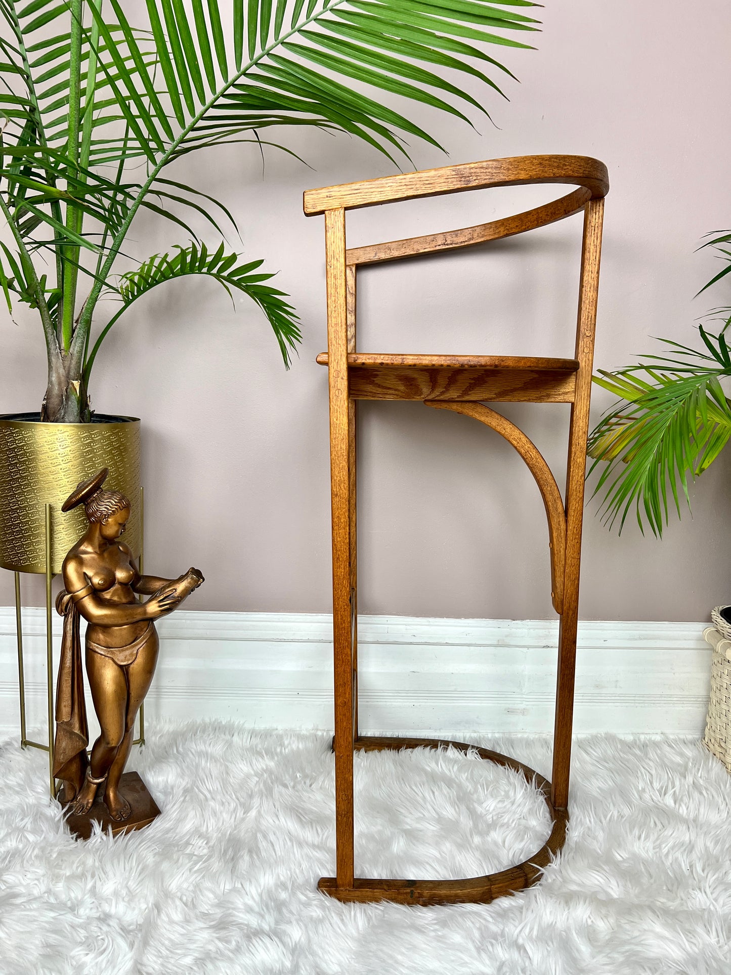 The Baylor Bentwood Stool