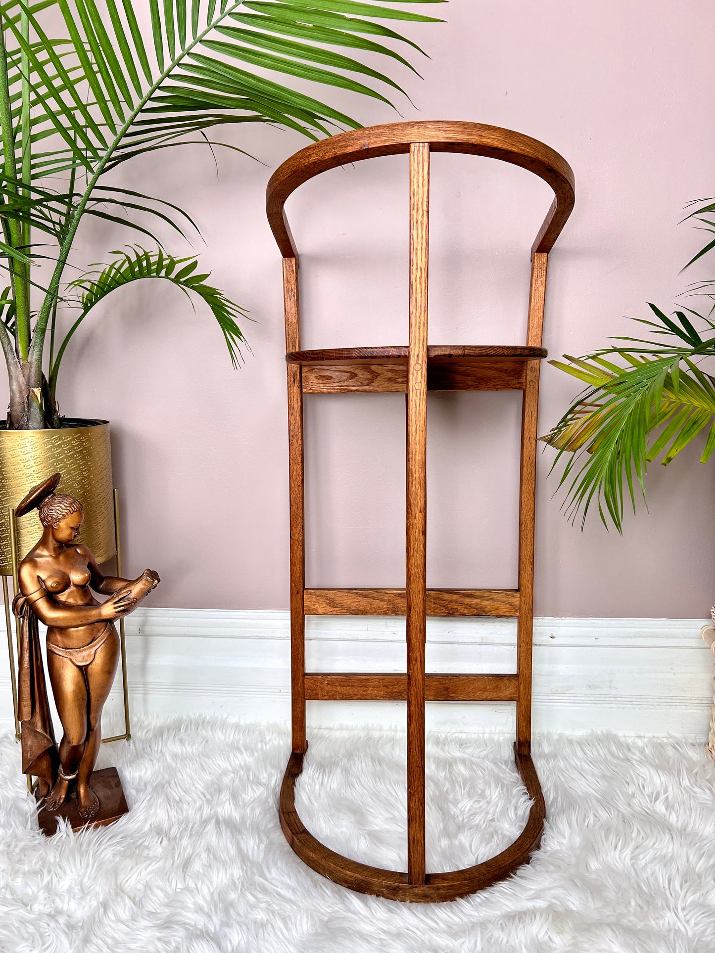 The Baylor Bentwood Stool