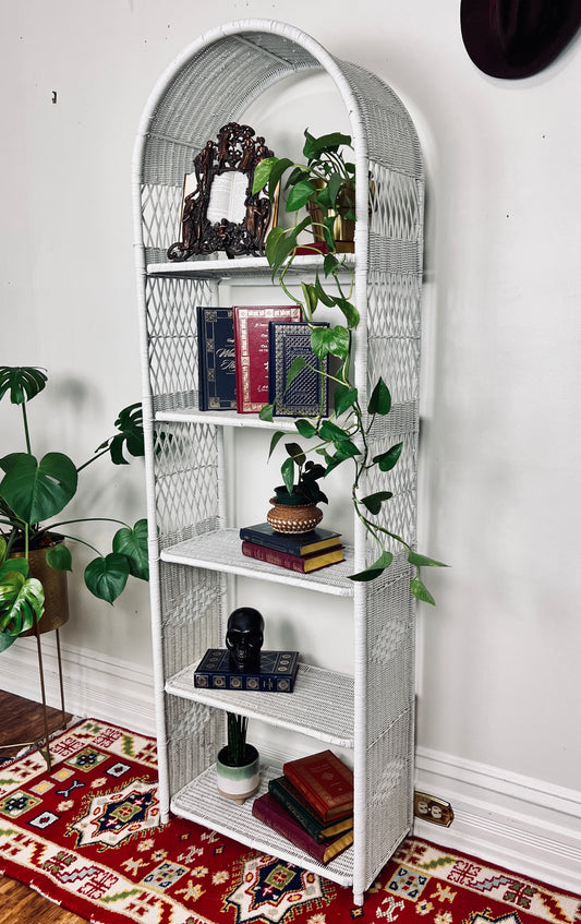 The Milka Wicker Shelf