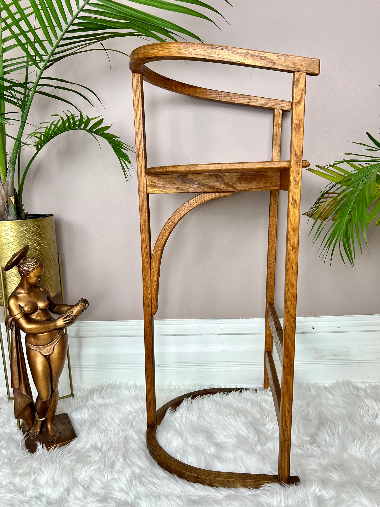 The Baylor Bentwood Stool