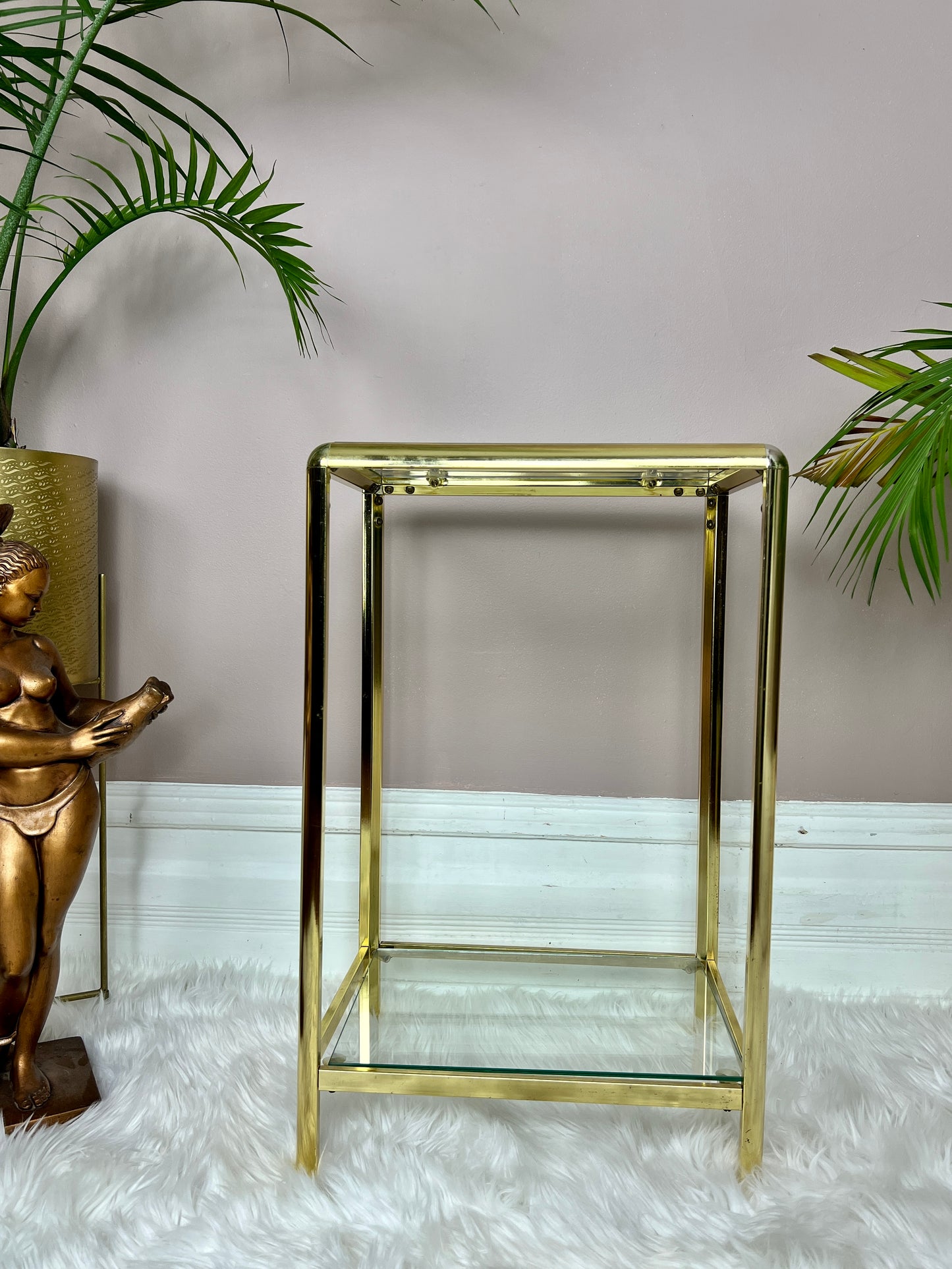 The Bodhi Brass Side Table