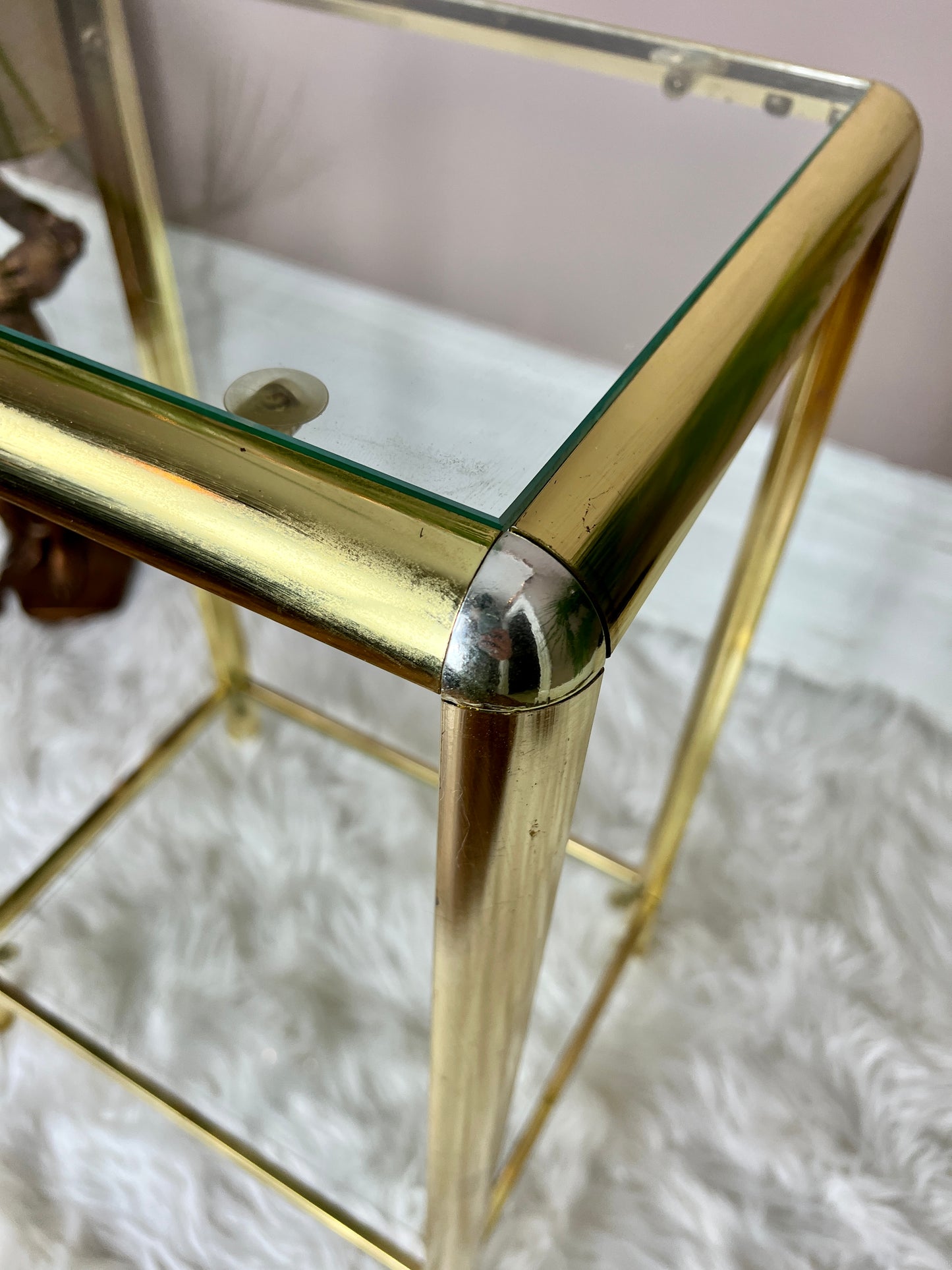 The Bodhi Brass Side Table