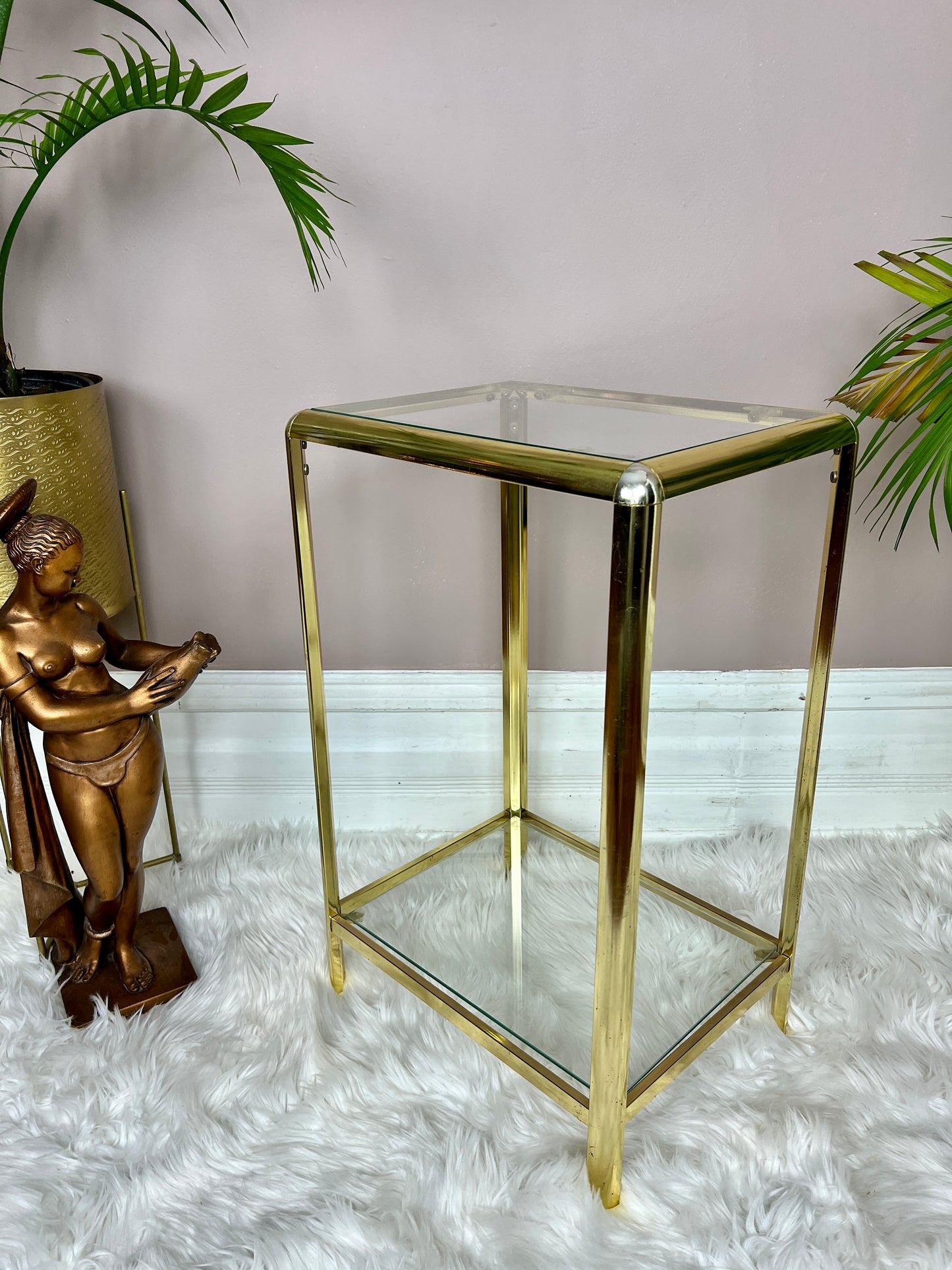 The Bodhi Brass Side Table